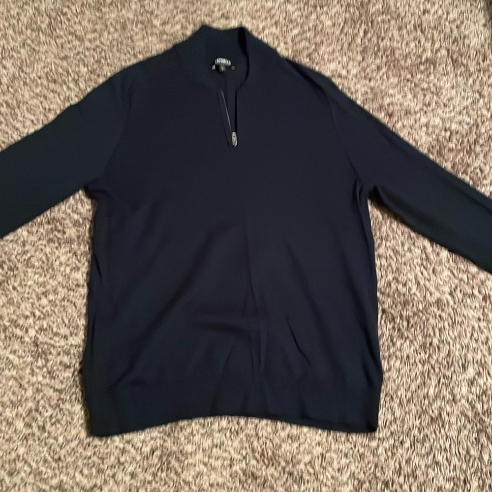 Express men’s merino wool quarter zip pullover